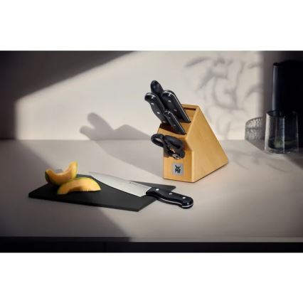 WMF - 6-delni komplet kuhinjskih nožev v stojalu SPITZENKLASSE PLUS