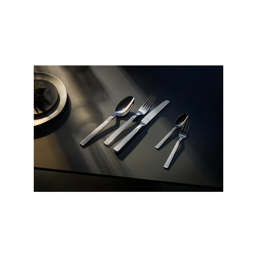 WMF - Komplet jedilnega pribora iz nerjavečega jekla ART DECO, 66 kosov