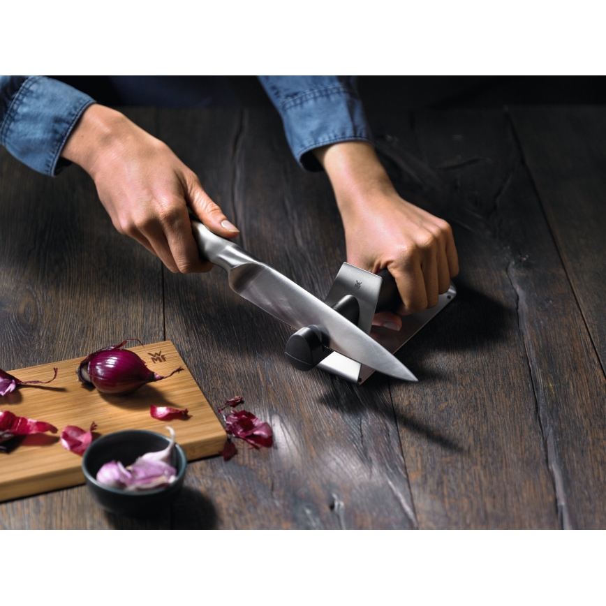 WMF - Brusilec nožev GOURMET 22,3 cm črna/nerjaveče jeklo
