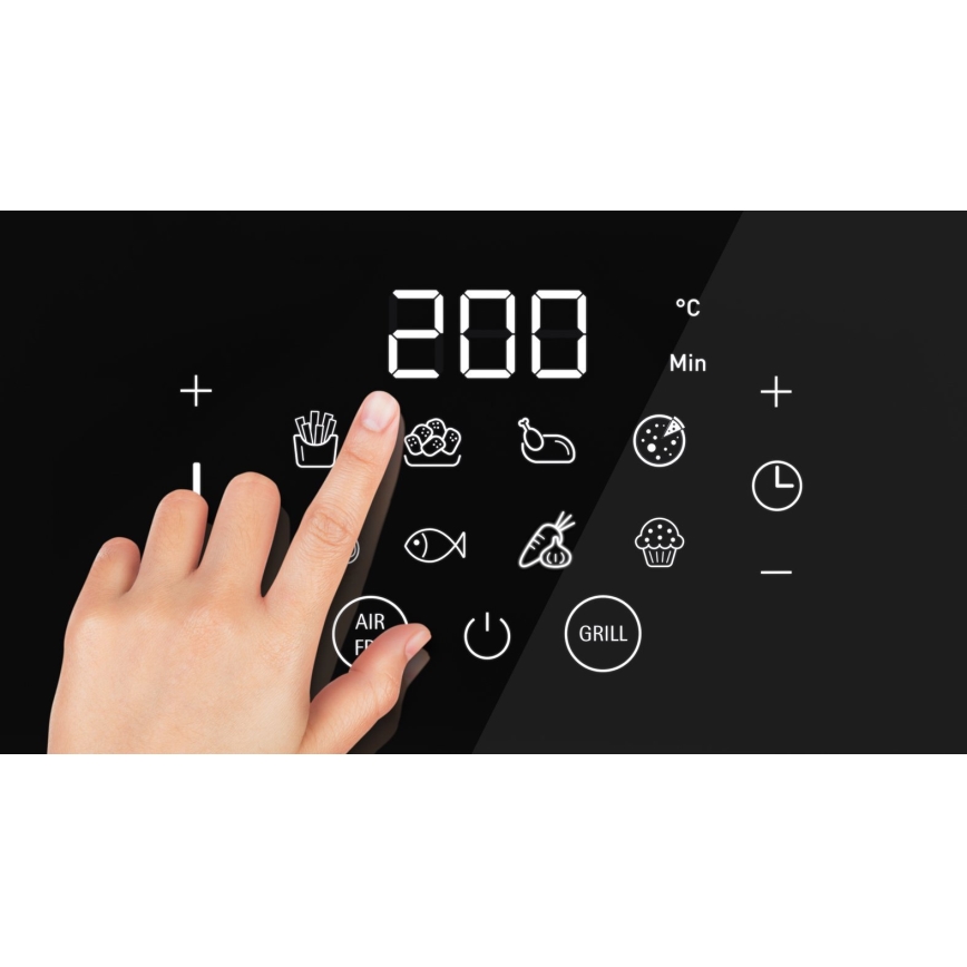 WMF - Cvrtnik na vroč zrak MULTI TASTE 1550W/230V črna