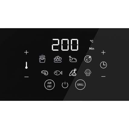 WMF - Cvrtnik na vroč zrak MULTI TASTE 1550W/230V črna
