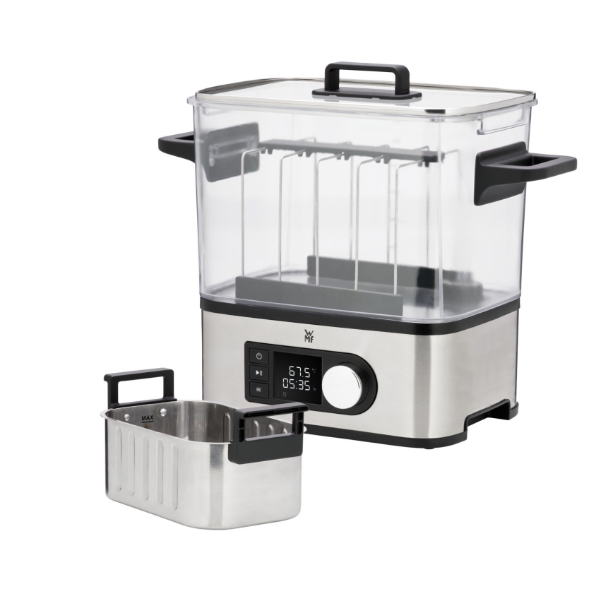 WMF - Električni lonec SOUS-VIDE PRO LONO 3l 1500W/230V nerjaveče jeklo