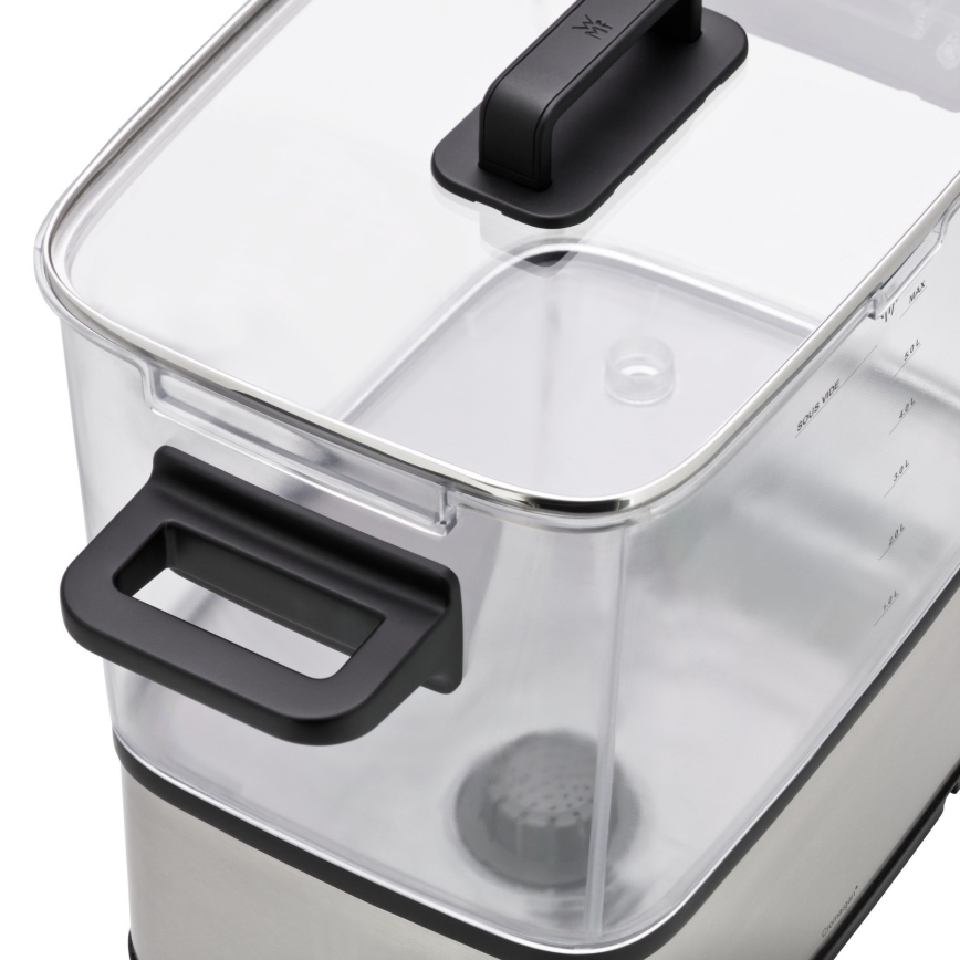 WMF - Električni lonec SOUS-VIDE PRO LONO 3l 1500W/230V nerjaveče jeklo