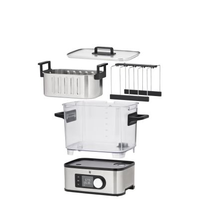 WMF - Električni lonec SOUS-VIDE PRO LONO 3l 1500W/230V nerjaveče jeklo