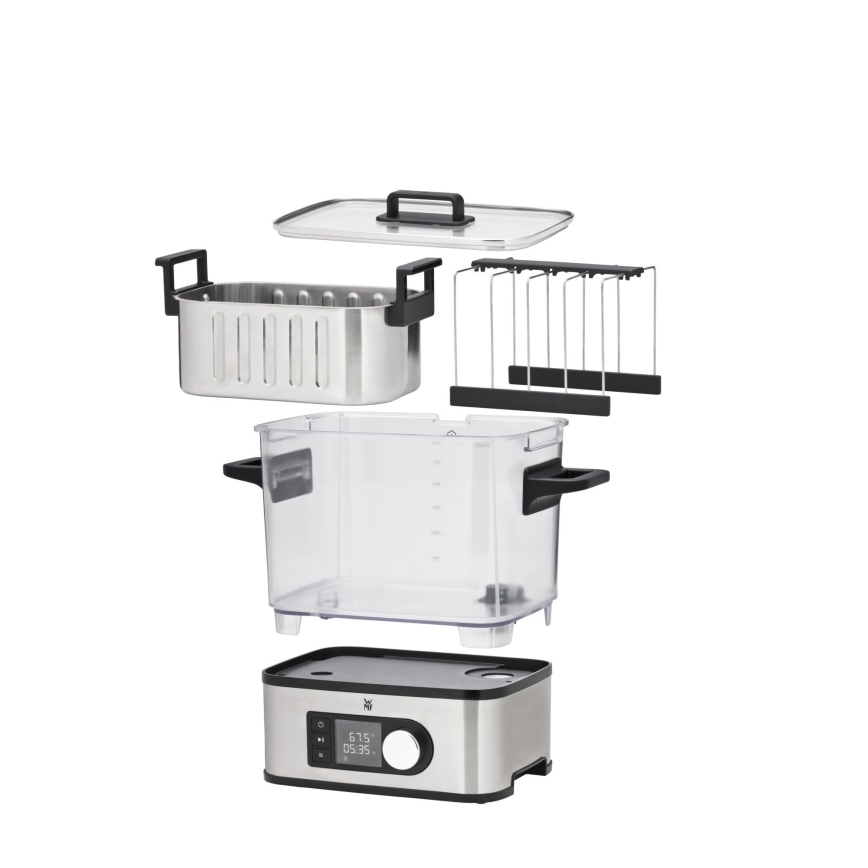 WMF - Električni lonec SOUS-VIDE PRO LONO 3l 1500W/230V nerjaveče jeklo