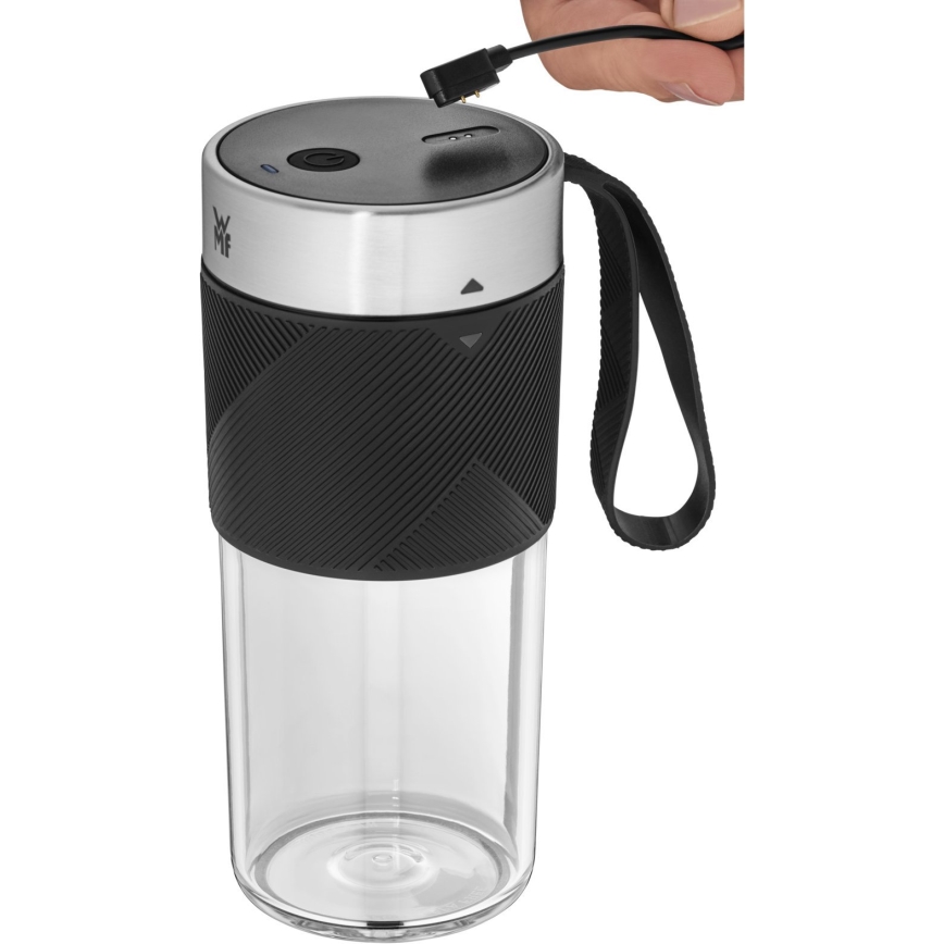 WMF - KITCHENminis prenosni mešalnik za smutije 50W/7,4V 1200 mAh nerjaveče jeklo