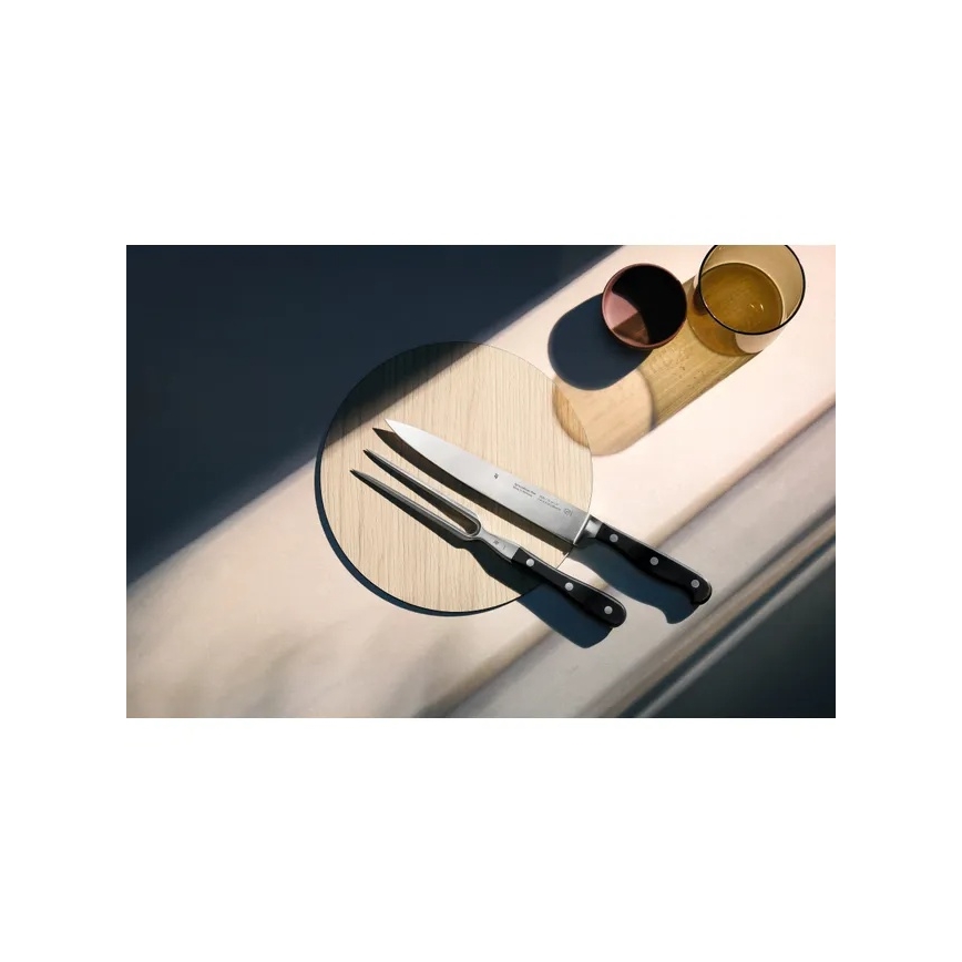 WMF - Komplet noža in vilice za meso SPITZENKLASSE PLUS, 2 kosa