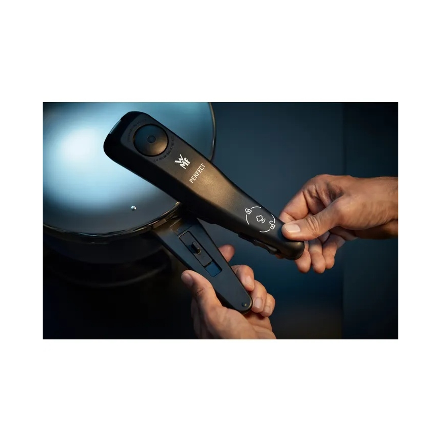 WMF - Komplet pritiskovnih loncev 8,5 l + 4,5 l PERFECT nerjaveče jeklo