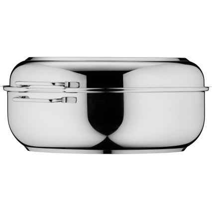 WMF - Ovalni pekač s pokrovom 41x28,5x18 cm nerjaveče jeklo