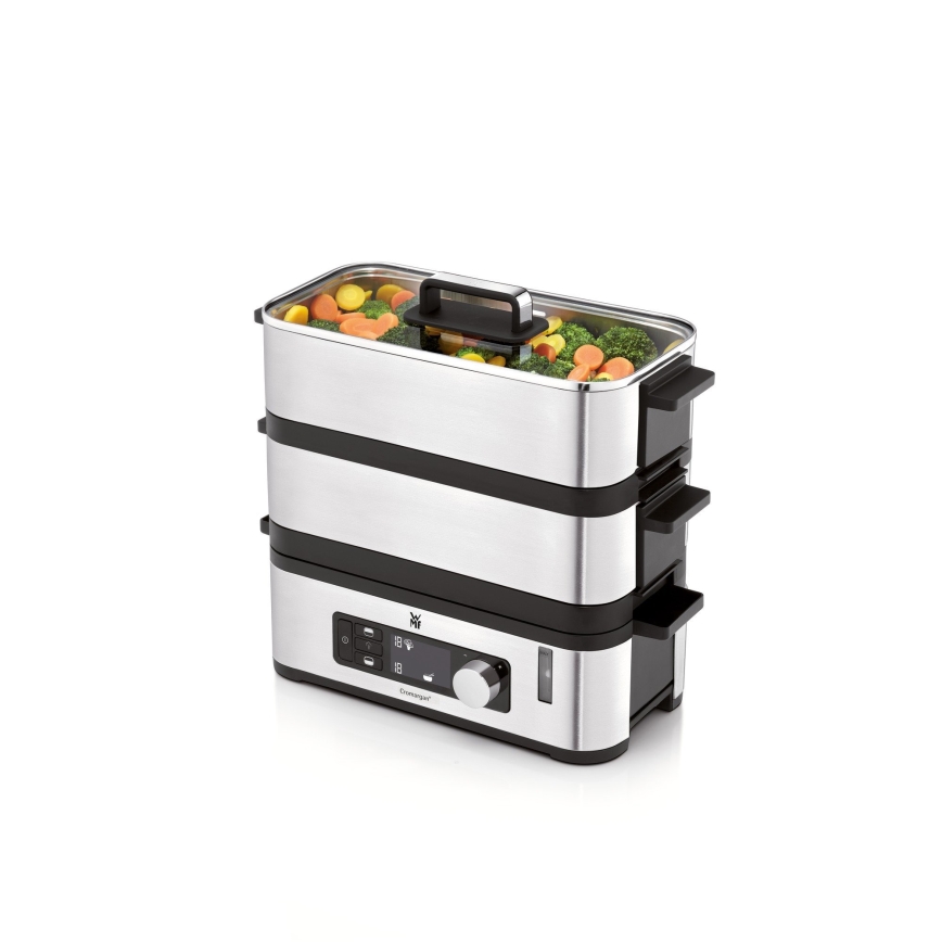 WMF - Parni lonec KITCHENminis 900W/230V nerjaveče jeklo