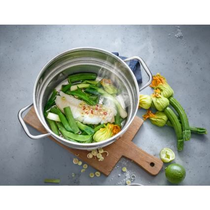 WMF – parni vložek Ø 20 cm, iz nerjavečega jekla