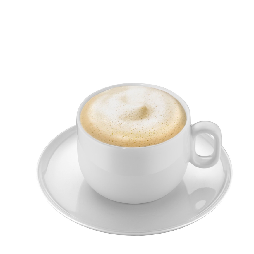 WMF - SET 2x Cappuccino skodelica s krožničkom BARISTA 160 ml bela