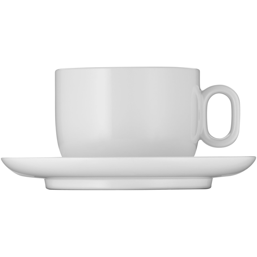 WMF - SET 2x Cappuccino skodelica s krožničkom BARISTA 160 ml bela