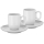 WMF - SET 2x Espresso skodelica s krožničkom BARISTA bela
