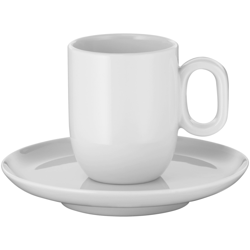 WMF - SET 2x Espresso skodelica s krožničkom BARISTA bela
