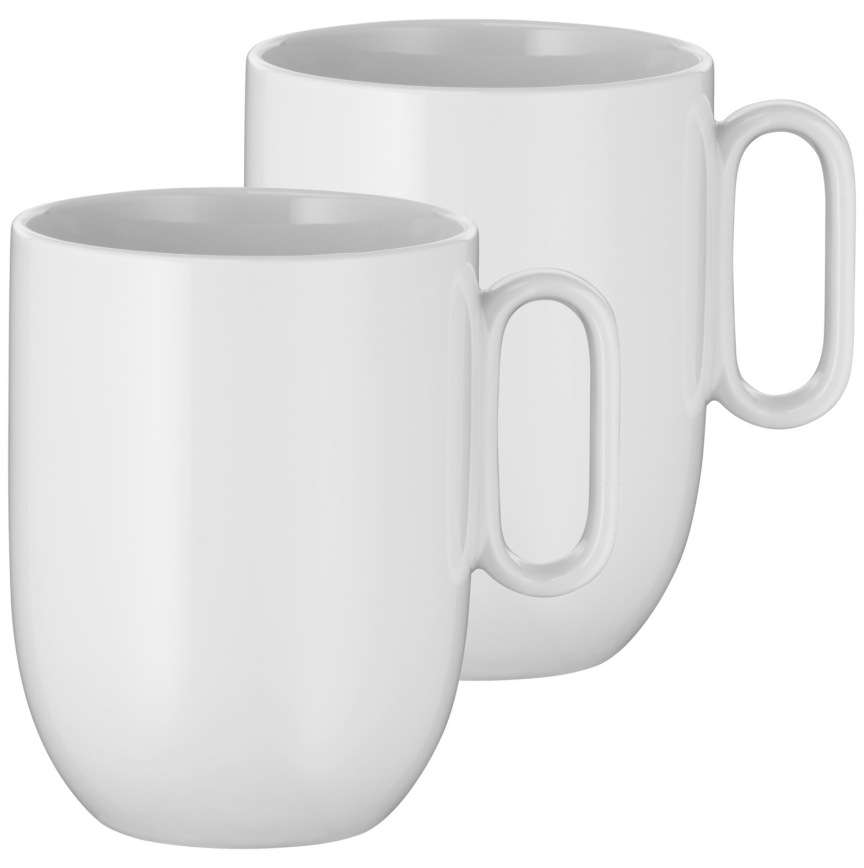 WMF - SET 2x Kavna skodelica BARISTA 380 ml bela