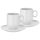 WMF - SET 2x Kavna skodelica za kremo s krožničkom BARISTA 170 ml bela