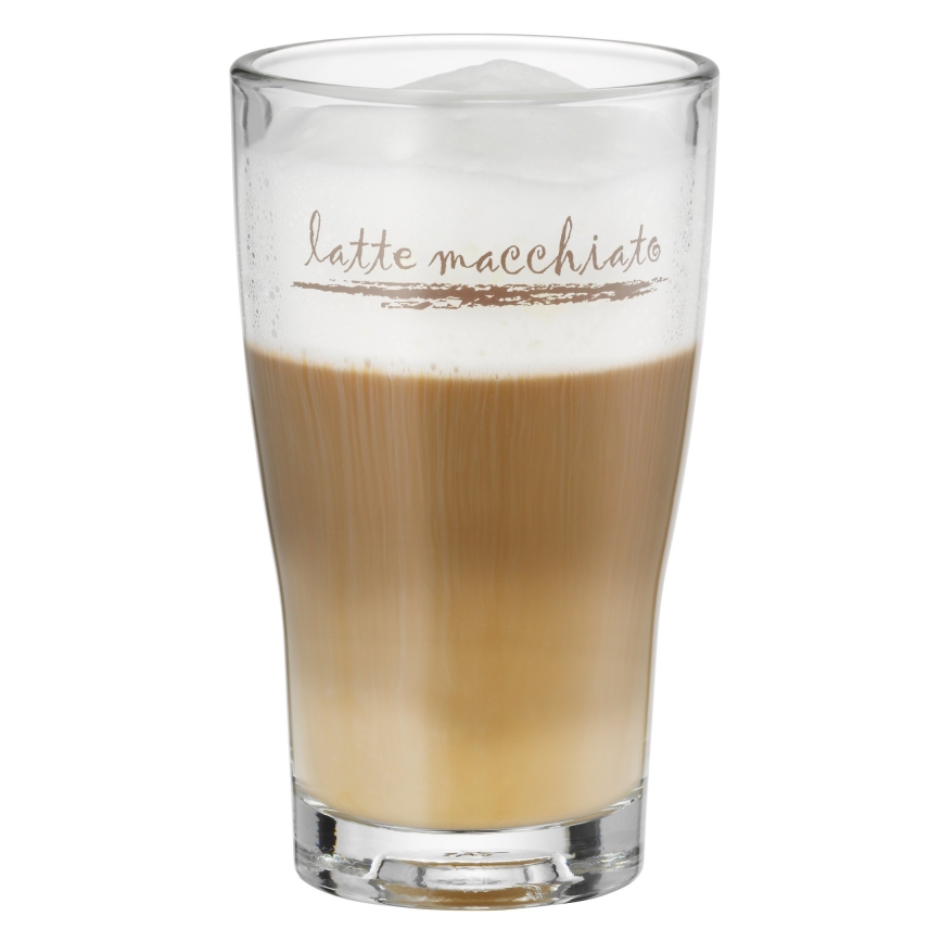 WMF - Set kozarcev in žličk za latte macchiato CLEVER & MORE 6 kom.