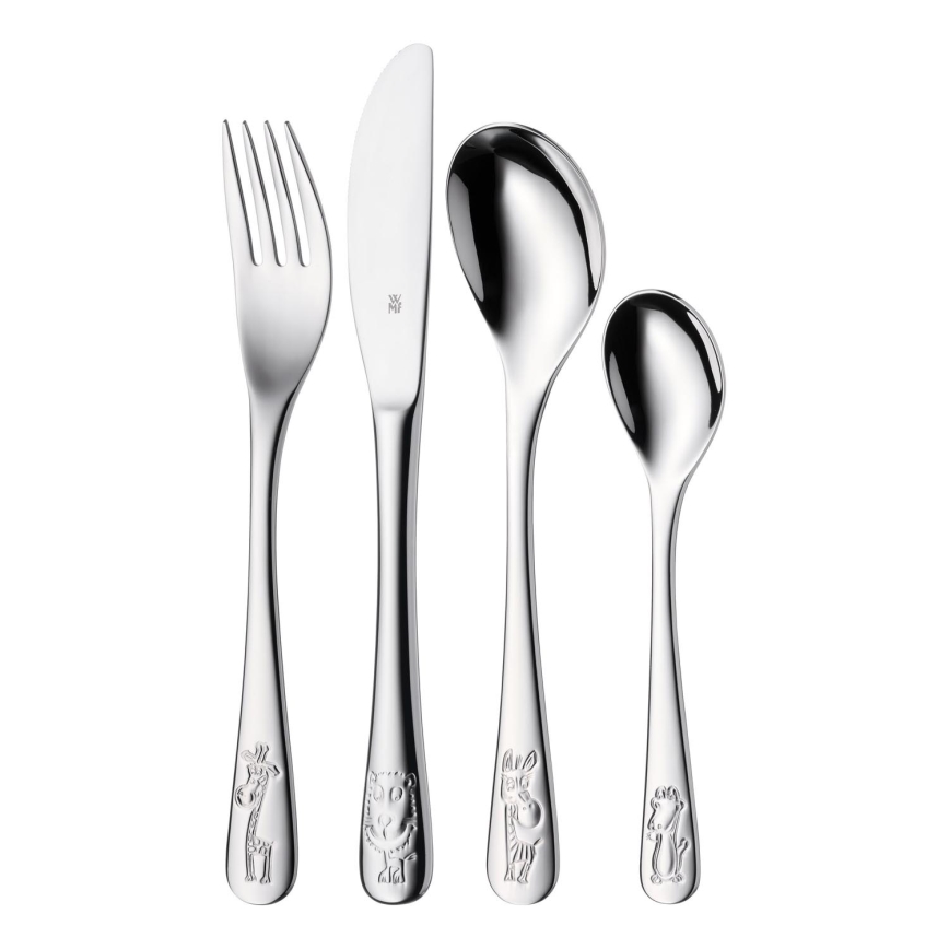 WMF - Set otroškega jedilnega pribora SAFARI 4 kom.