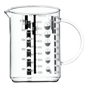 WMF - Steklena merilna posoda GOURMET 1l