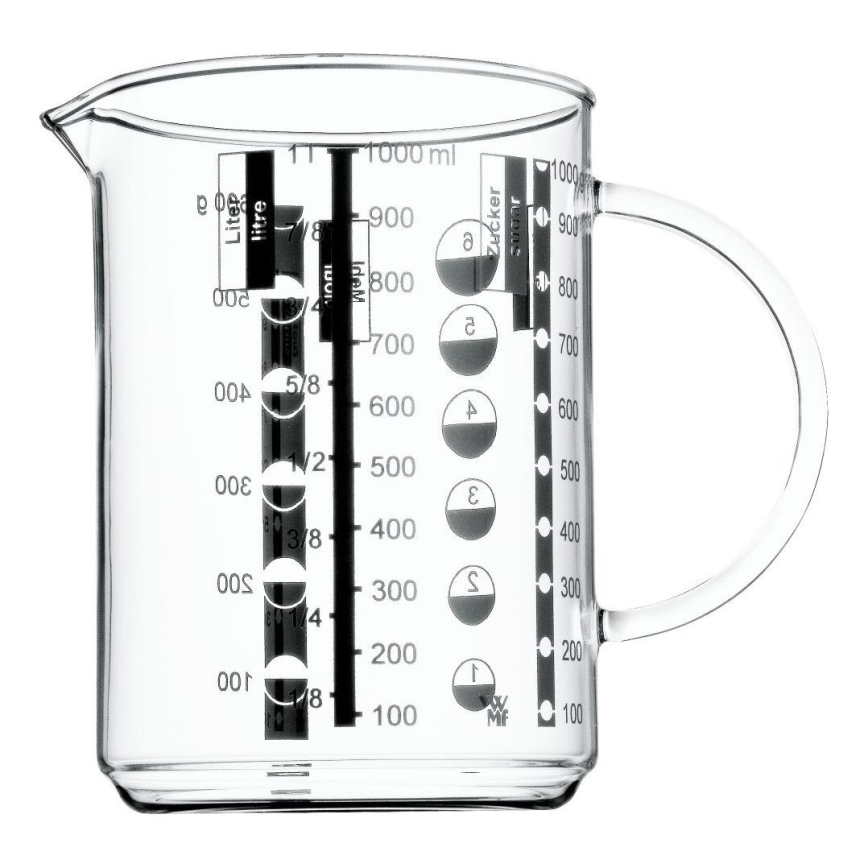 WMF - Steklena merilna posoda GOURMET 1l