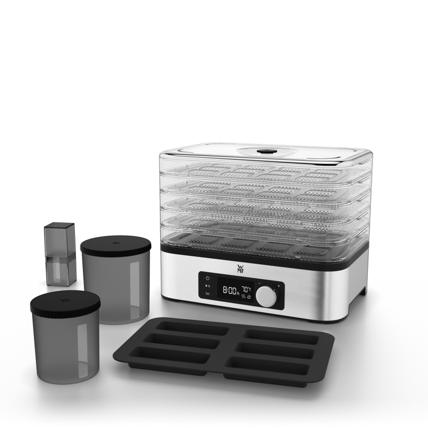 WMF - Sušilnik hrane s termoregulacijo KITCHENminis 220W/230V nerjaveče jeklo