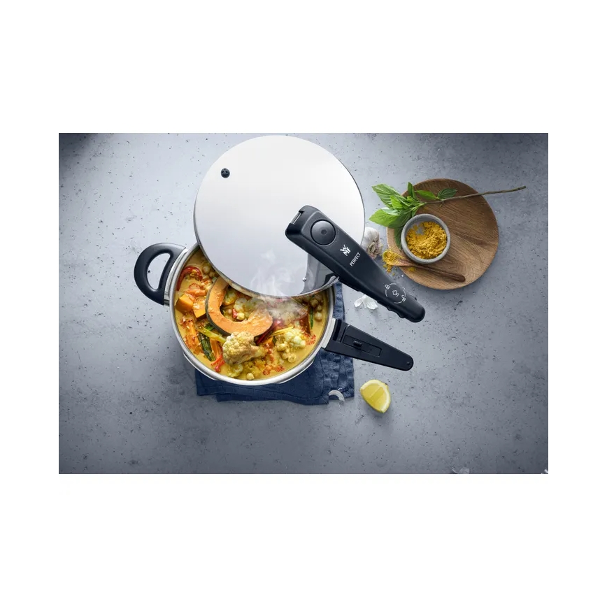 WMF - Tlačni lonec 8,5 l PERFECT iz nerjavnega jekla