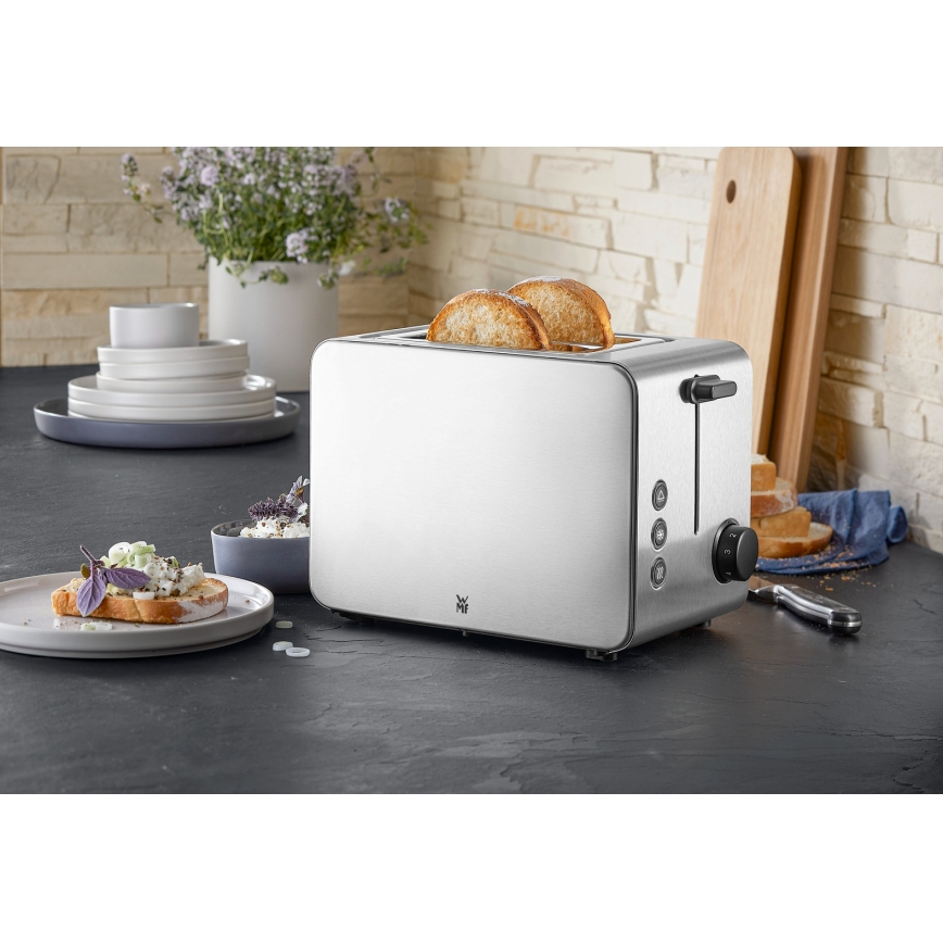 WMF - Toster z dvema režama LONO 1050 W/230 V, nerjavno jeklo