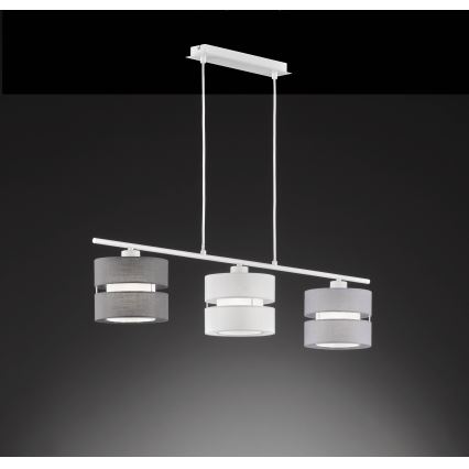 Wofi 11254 - Lestenec na vrvici BELLE 3xE27/42W/230V