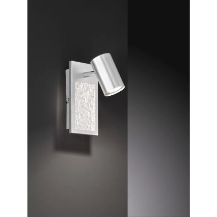 Wofi 11589 - LED Stenski reflektor BALI 1xGU10/5W/230V + LED/6W/230V