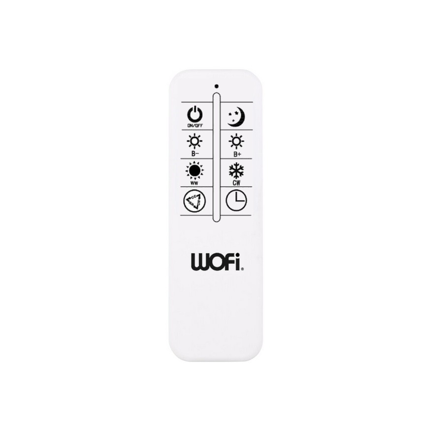 Wofi 11620 - LED Zatemnitvena stropna svetilka AKON LED/43,5W/230V 2700-5500K + Daljinski upravljalnik
