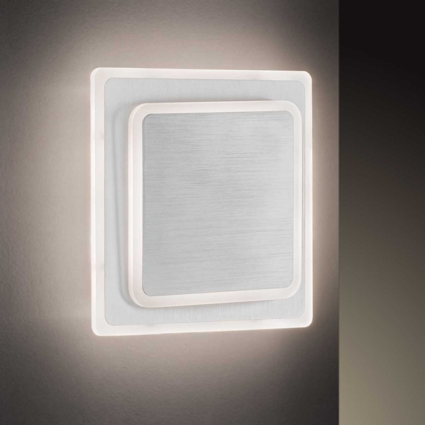Wofi 12052 - LED Stropna svetilka SUTTER LED/10,5W/230V 3000K mat krom
