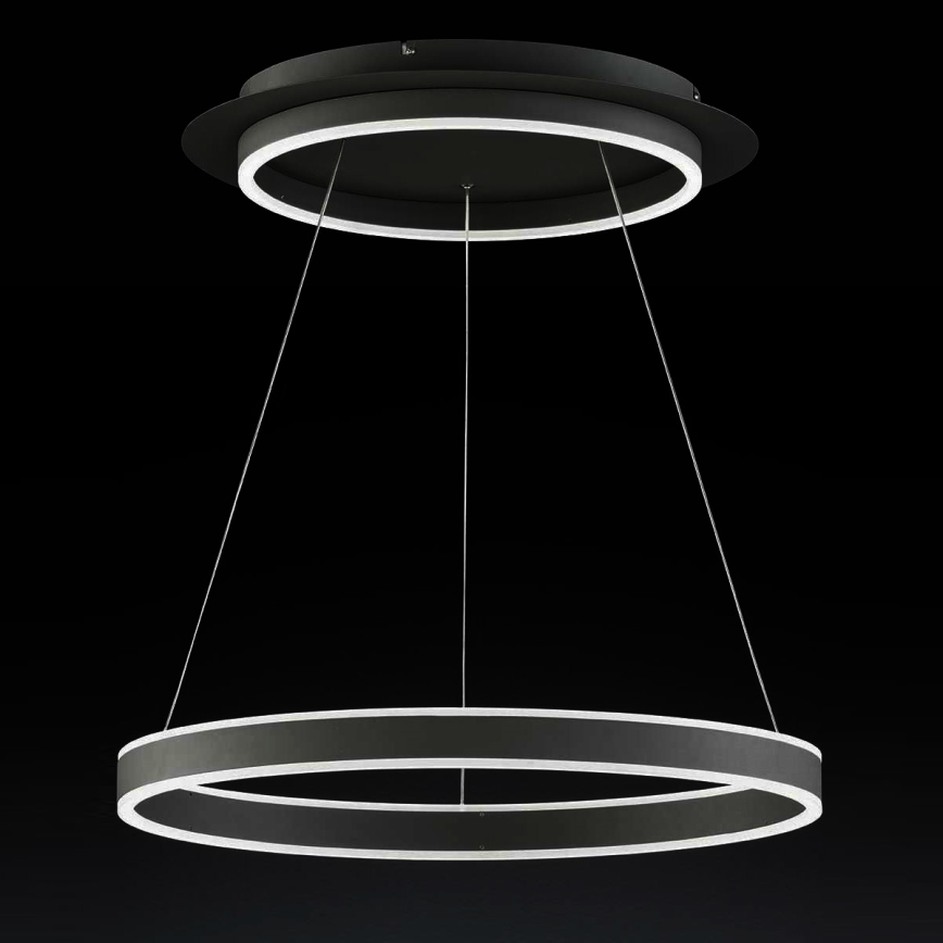 Wofi 12147 - LED Zatemnitveni lestenec na vrvici KEMI LED/73W/230V 3000K + Daljinski upravljalnik
