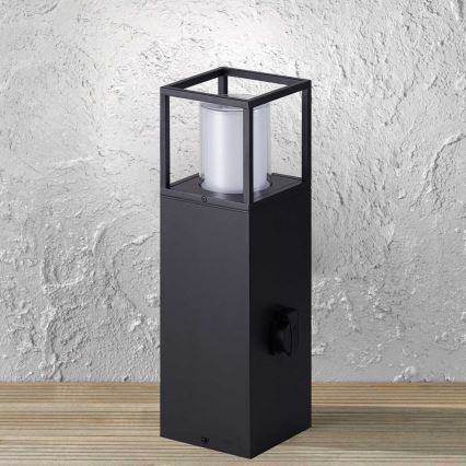 Wofi 12233 - LED Zunanja svetilka z vtičnico FILIA LED/8,5W/230V IP54 50 cm SCHUKO