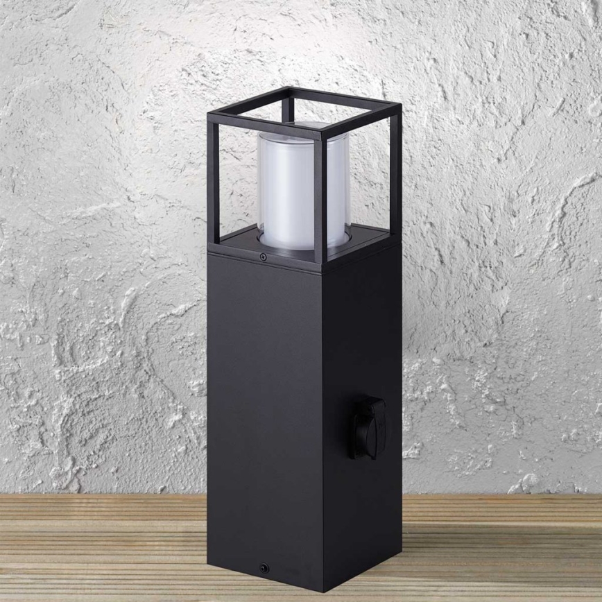Wofi 12233 - LED Zunanja svetilka z vtičnico FILIA LED/8,5W/230V IP54 50 cm SCHUKO