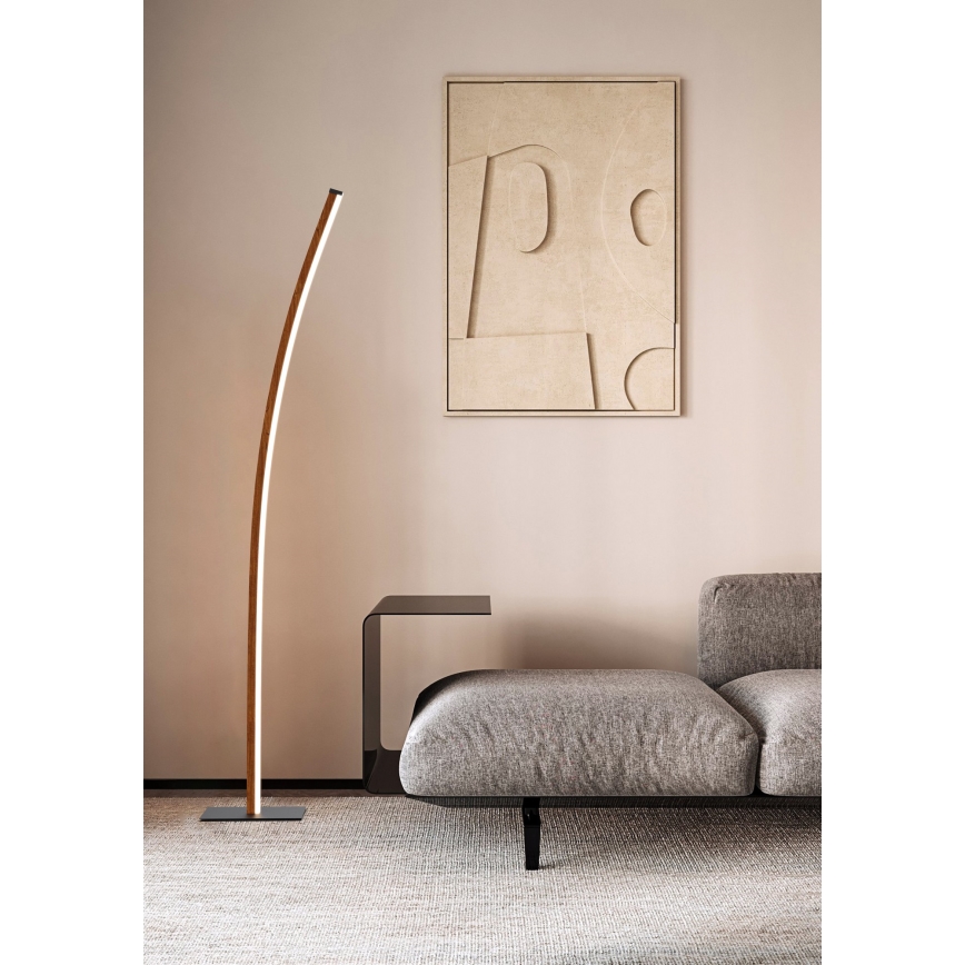 Wofi 3020-106 - LED Zatemnitvena talna svetilka BOLOGNA LED/21W/230V