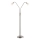 Wofi 307102640000 - LED Zatemnitvena talna svetilka NOIS 2xLED/5W/230V