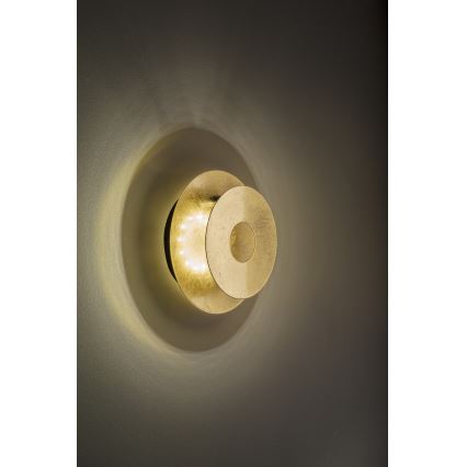 Wofi 4048-101R - LED Stenska svetilka BAYONNE LED/6,5W/230V zlata