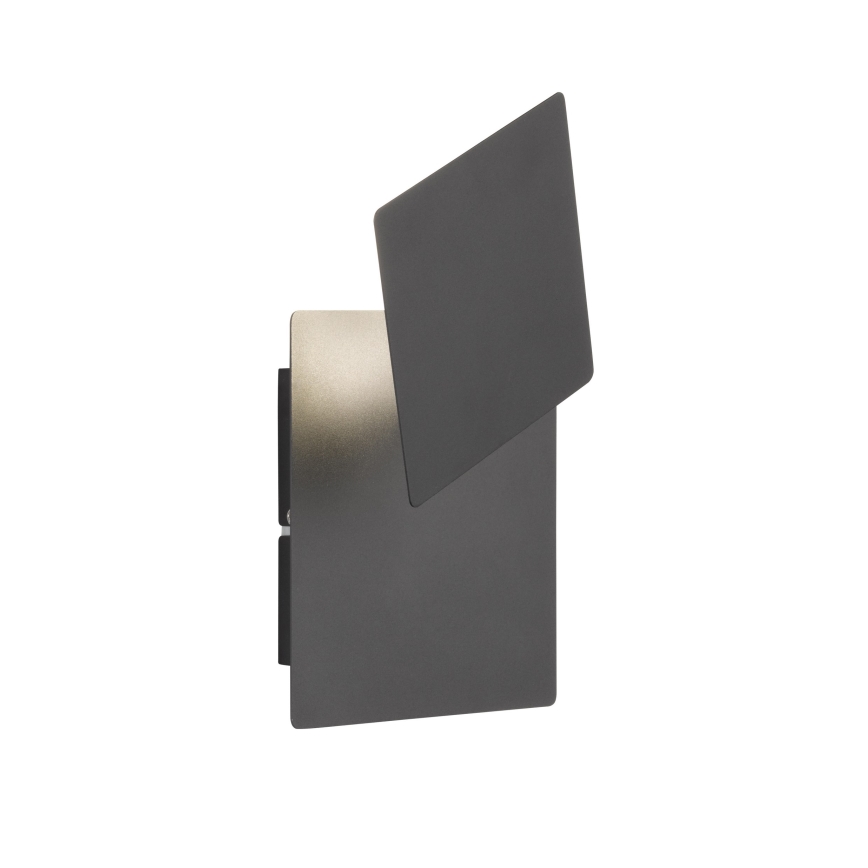 Wofi 4048-102Q - LED Stenska svetilka BAYONNE LED/6,5W/230V antracit