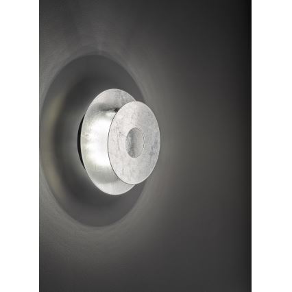 Wofi 4048-203R - LED Stenska svetilka BAYONNE LED/6,5W/230V srebrna