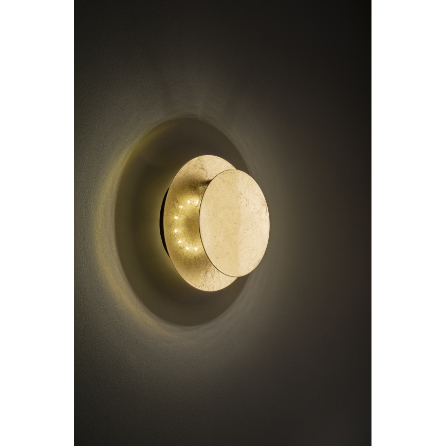 Wofi 4048-301R - LED Stenska svetilka BAYONNE LED/6,5W/230V zlata