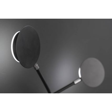 Wofi 446602109000 - LED Stenska svetilka BELIZE 2xLED/5W/230V 3000K črna