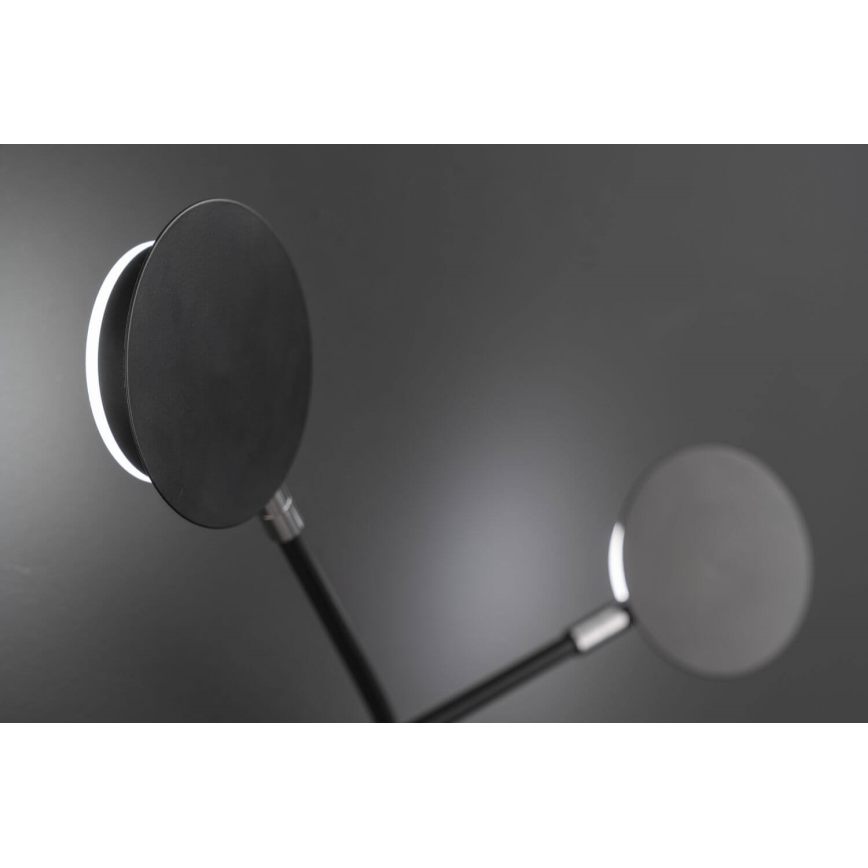 Wofi 446602109000 - LED Stenska svetilka BELIZE 2xLED/5W/230V 3000K črna