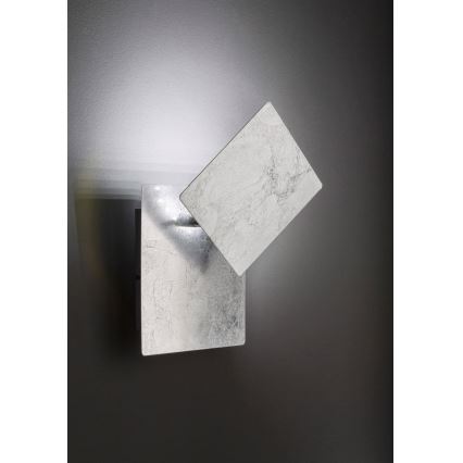 Wofi 451401709000 - LED Stenska svetilka FEY LED/8W/230V mat krom