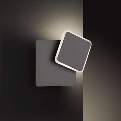 Wofi 4785.01.10.9000 - LED Stenska svetilka SUTTER LED/4,5W/230V 3000K črn