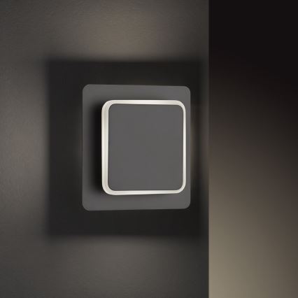 Wofi 4785.01.10.9000 - LED Stenska svetilka SUTTER LED/4,5W/230V 3000K črn
