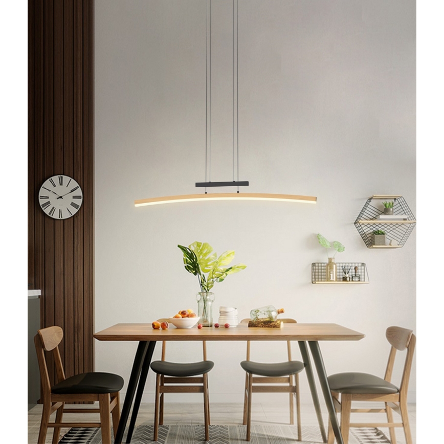 Wofi 7020-106 - LED Zatemnitveni lestenec na vrvici BOLOGNA LED/27W/230V