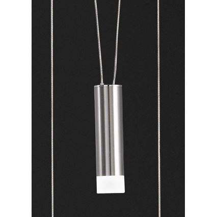 Wofi 7263.06.54.6000 - LED Zatemnitveni lestenec na vrvici JETTE 3xLED/7,5W/230V + 3xLED/1W