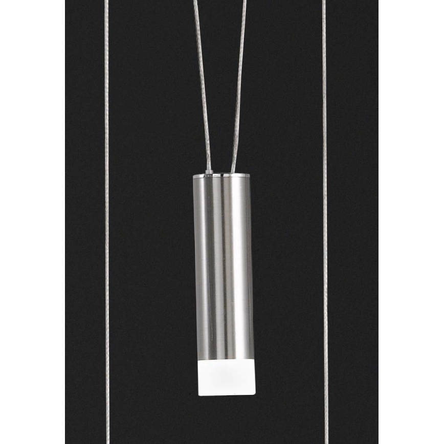 Wofi 7263.06.54.6000 - LED Zatemnitveni lestenec na vrvici JETTE 3xLED/7,5W/230V + 3xLED/1W