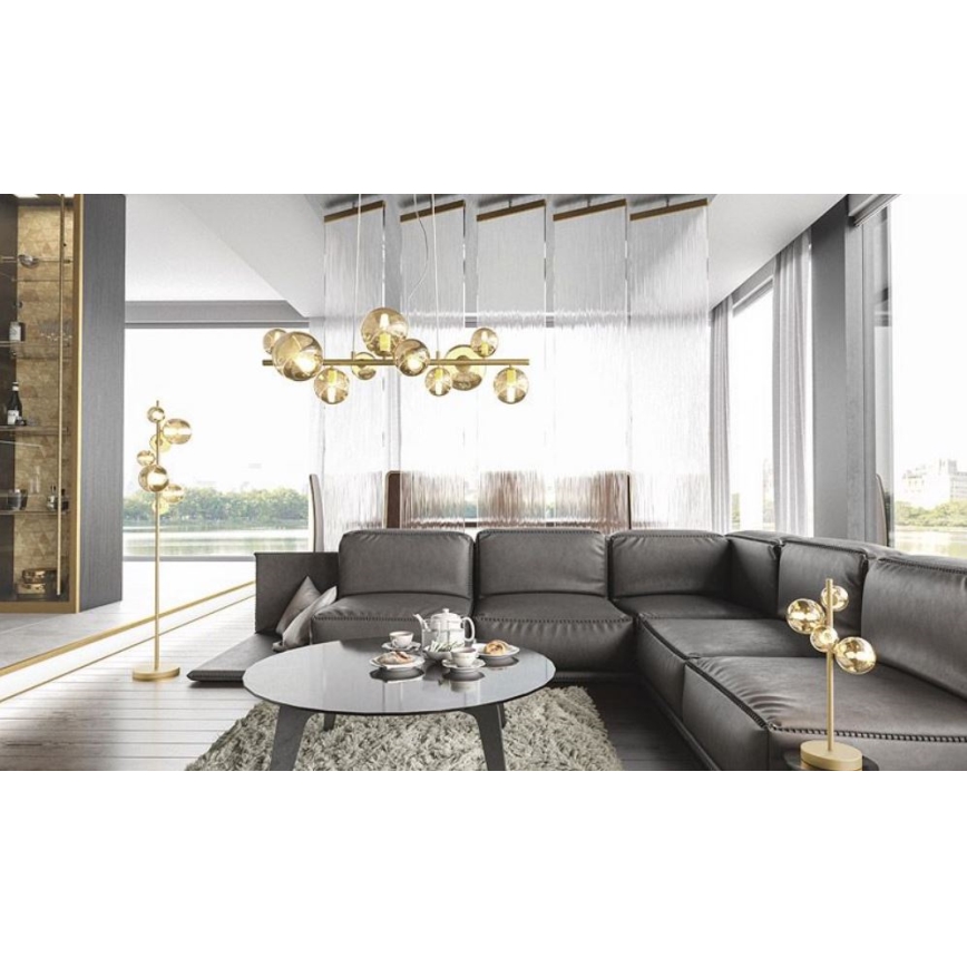 Wofi 8014.04.14.9000 - LED Namizna svetilka VILLA 4xG9/3W/230V zlata